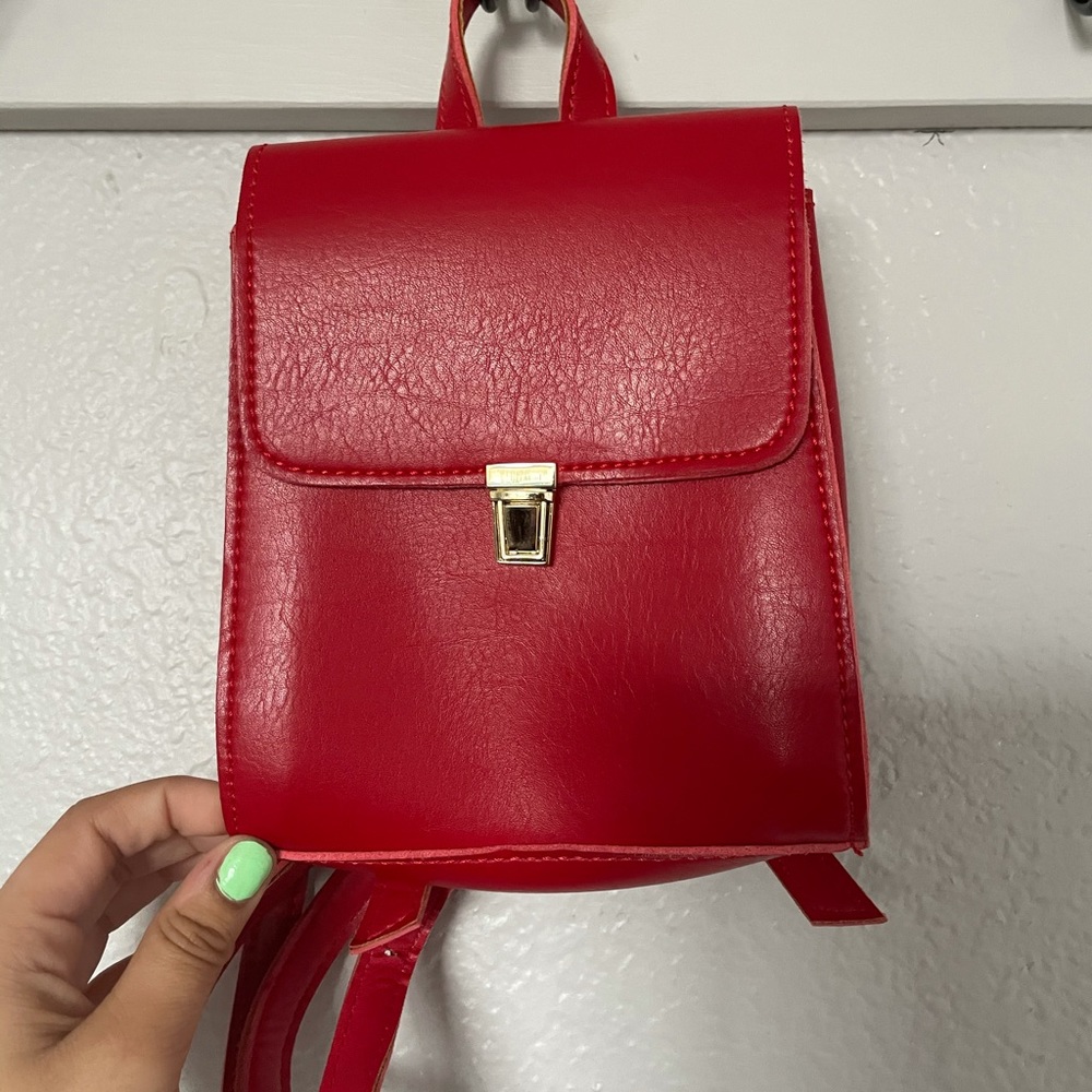 Brandy Melville Red Backpack